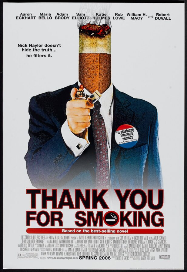 ดูหนังออนไลน์ฟรี Thank You for Smoking (2005) แผนเด็ดพีอาร์สมองเสธ หนังมาสเตอร์ หนังเต็มเรื่อง ดูหนังฟรีออนไลน์ ดูหนังออนไลน์ หนังออนไลน์ ดูหนังใหม่ หนังพากย์ไทย หนังซับไทย ดูฟรีHD