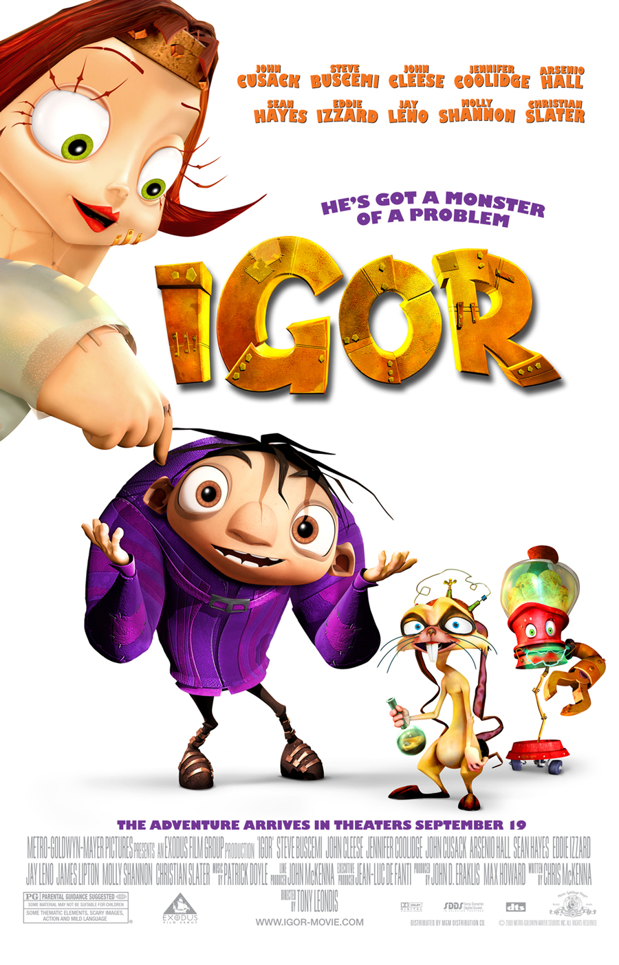 ดูหนังออนไลน์ฟรี Igor (2008) อัจฉริยะพลังมหึมา