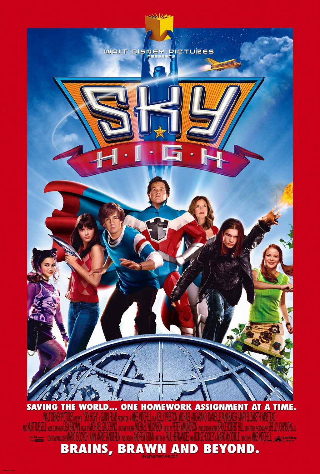 ดูหนังออนไลน์ฟรี Sky High (2005) รวมพันธุ์โจ๋ พลังเหนือโลก