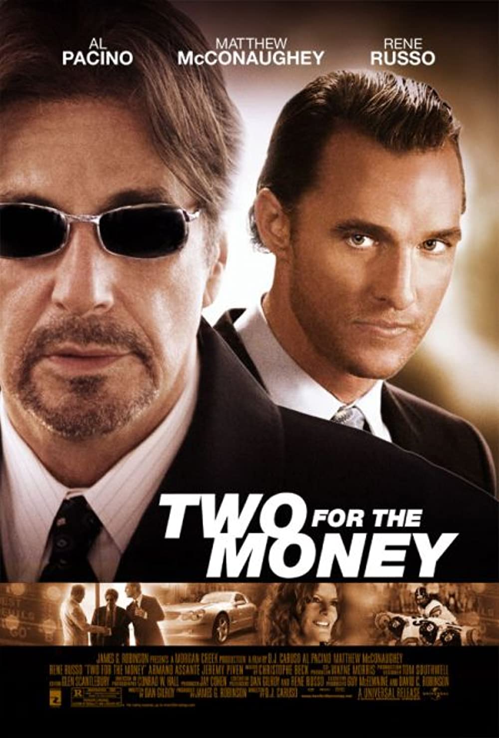 ดูหนังออนไลน์ฟรี Two For The Money (2005) พลิกเหลี่ยม มนุษย์เงินล้าน