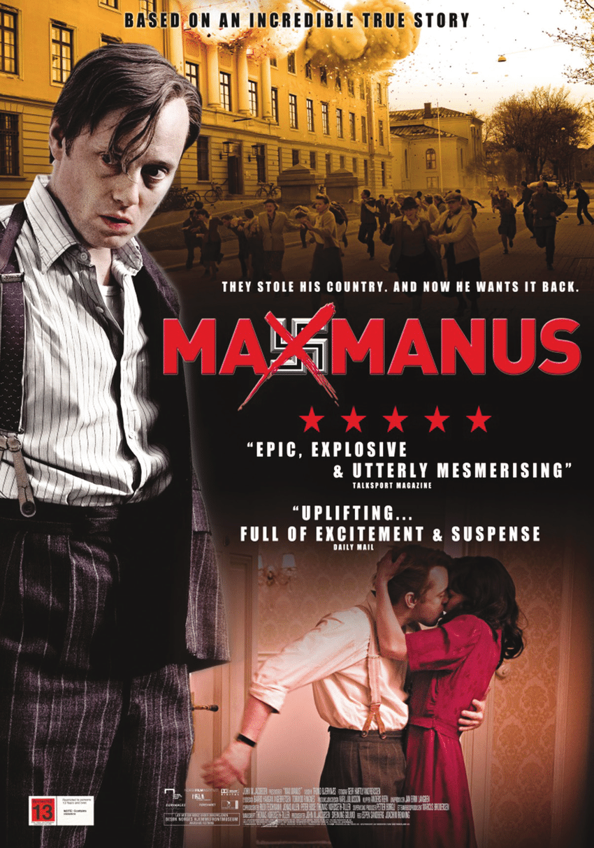ดูหนังออนไลน์ฟรี Max Manus (2008) แม็กซ์ มานัส ขบวนการล้างนาซี