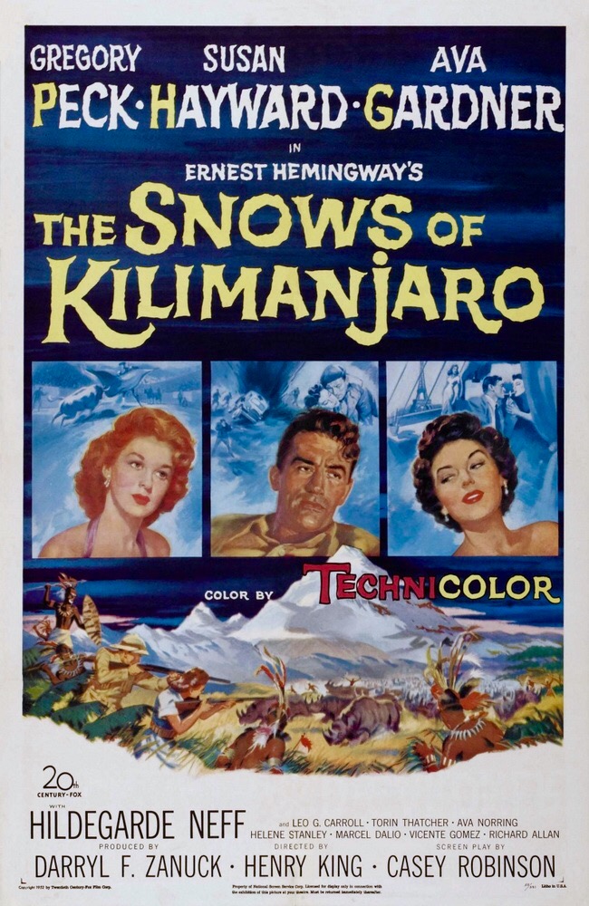 ดูหนังออนไลน์ฟรี The Snows of Kilimanjaro (1952) แดนอาถรรพ์คิลิมานจาโร หนังมาสเตอร์ หนังเต็มเรื่อง ดูหนังฟรีออนไลน์ ดูหนังออนไลน์ หนังออนไลน์ ดูหนังใหม่ หนังพากย์ไทย หนังซับไทย ดูฟรีHD