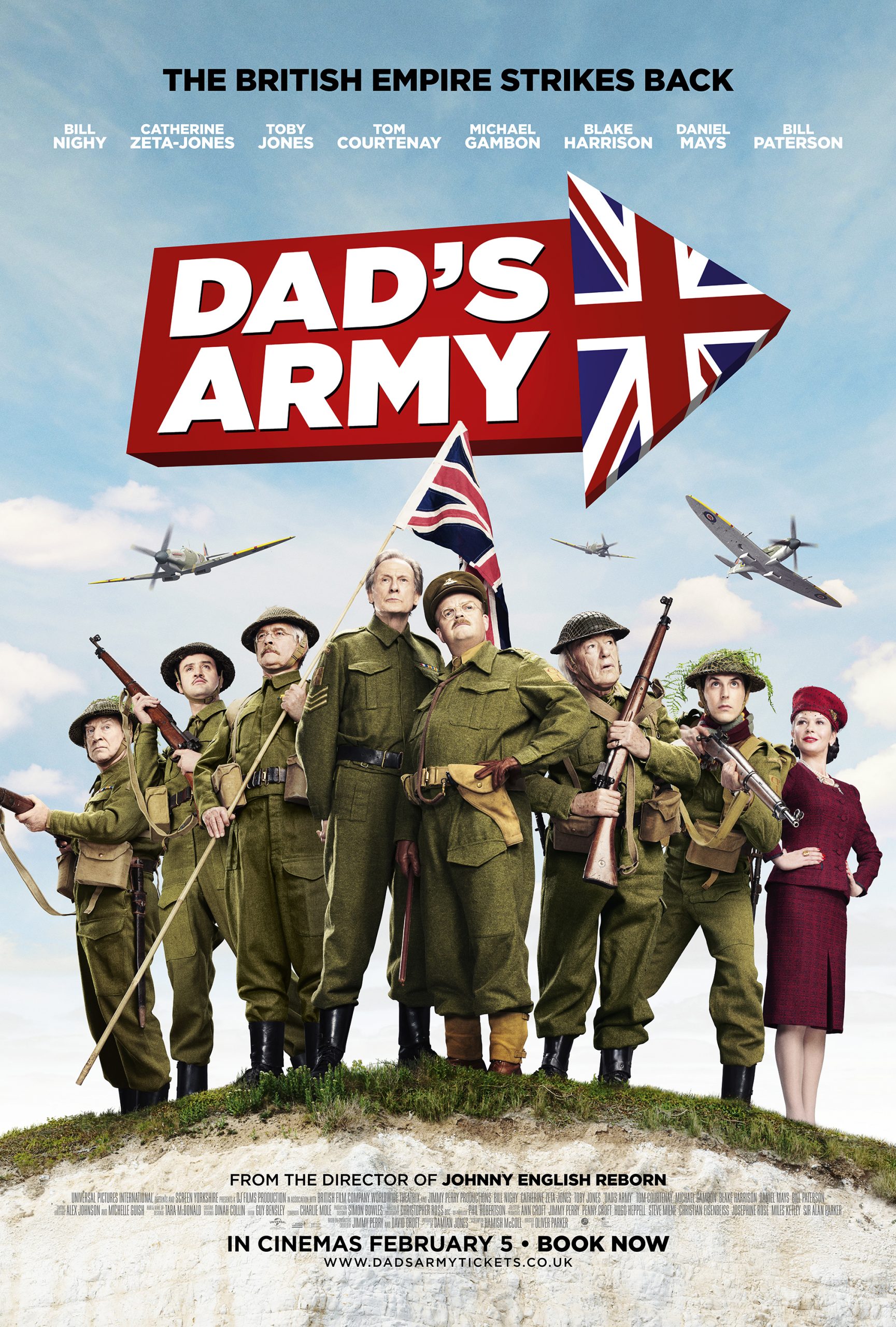 ดูหนังออนไลน์ฟรี Dad s Army (2016) กองร้อยป๋าล่าจารชน
