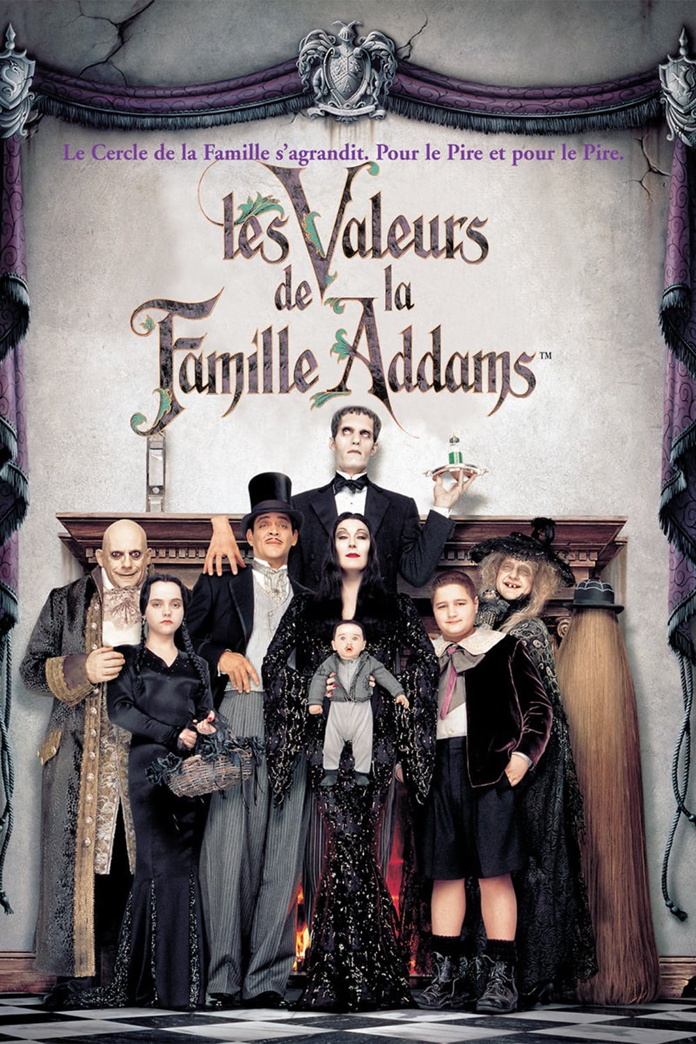ดูหนังออนไลน์ฟรี Addams Family Values (1993) อาดัม แฟมิลี่ 2 ตระกูลนี้ผียังหลบ