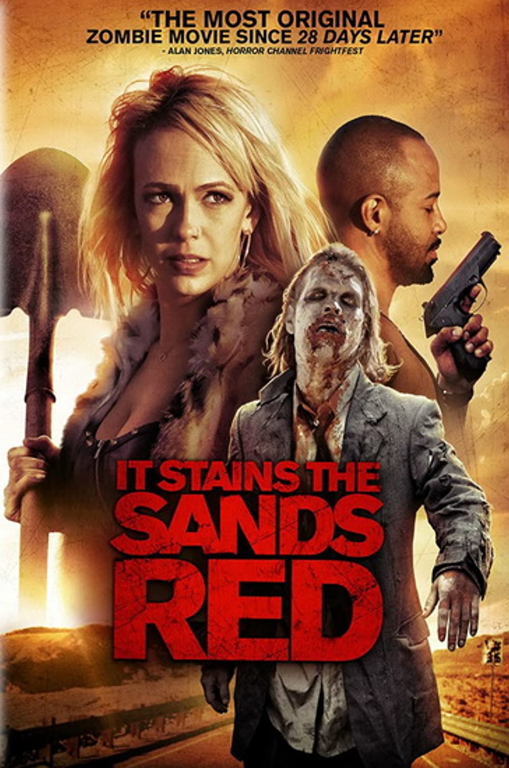 ดูหนังออนไลน์ฟรี IT STAINS THE SANDS RED (2017) ซอมบี้ทะเลทราย