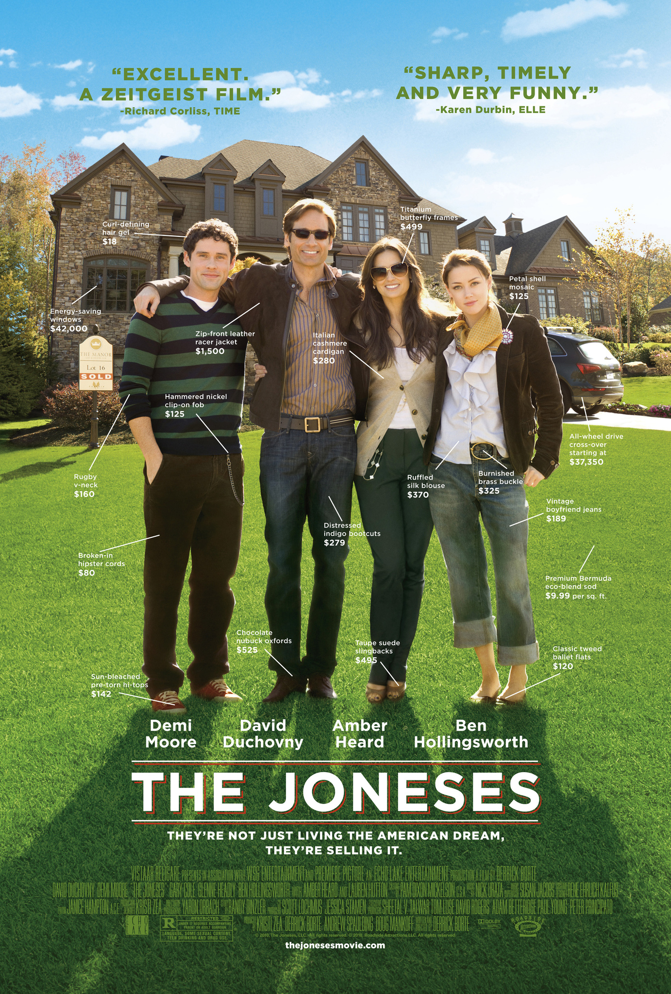 ดูหนังออนไลน์ฟรี The Joneses (2009) แฟมิลี่ลวงโลก