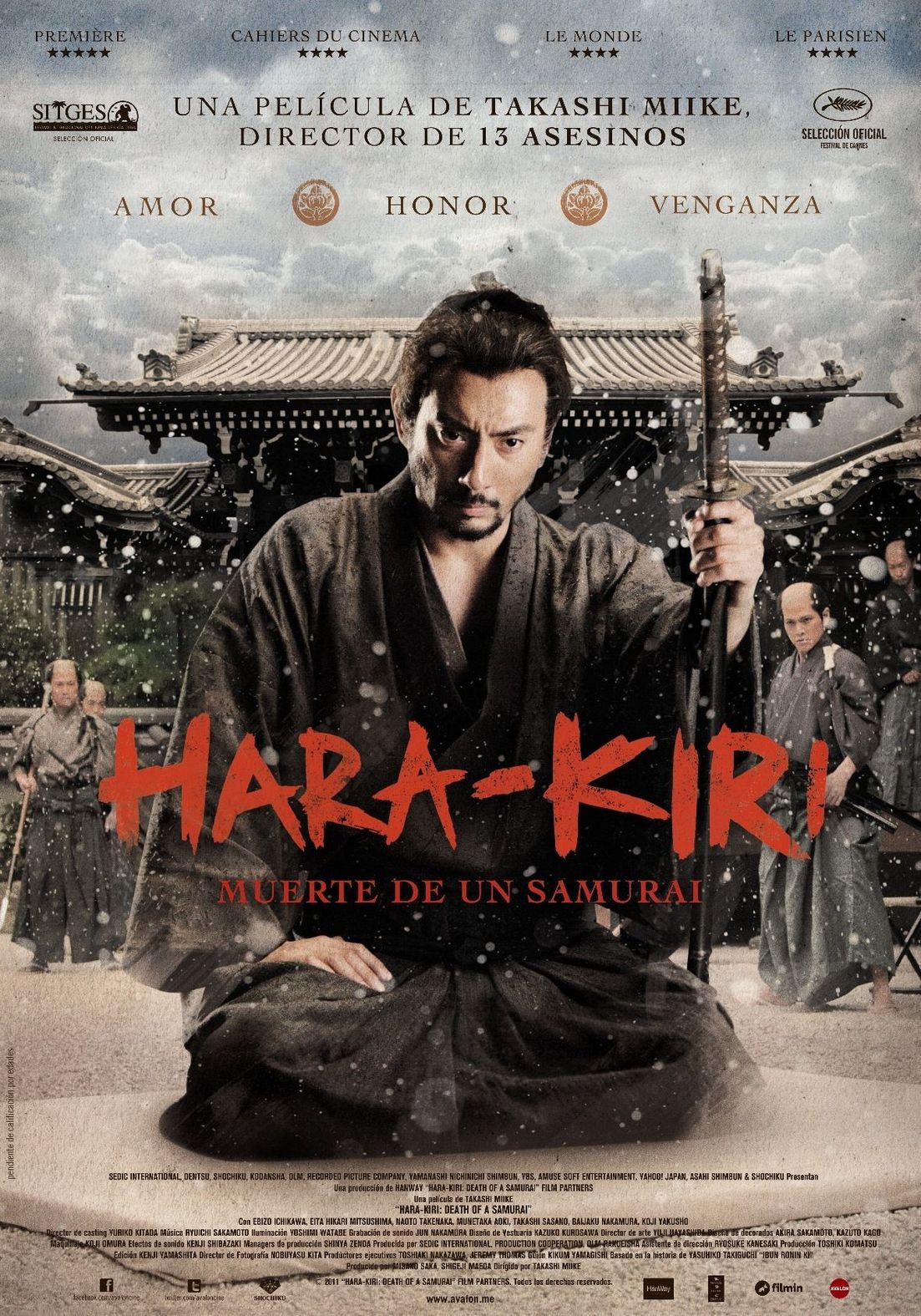 ดูหนังออนไลน์ฟรี Hara Kiri Death of a Samurai (2011) หนังมาสเตอร์ หนังเต็มเรื่อง ดูหนังฟรีออนไลน์ ดูหนังออนไลน์ หนังออนไลน์ ดูหนังใหม่ หนังพากย์ไทย หนังซับไทย ดูฟรีHD