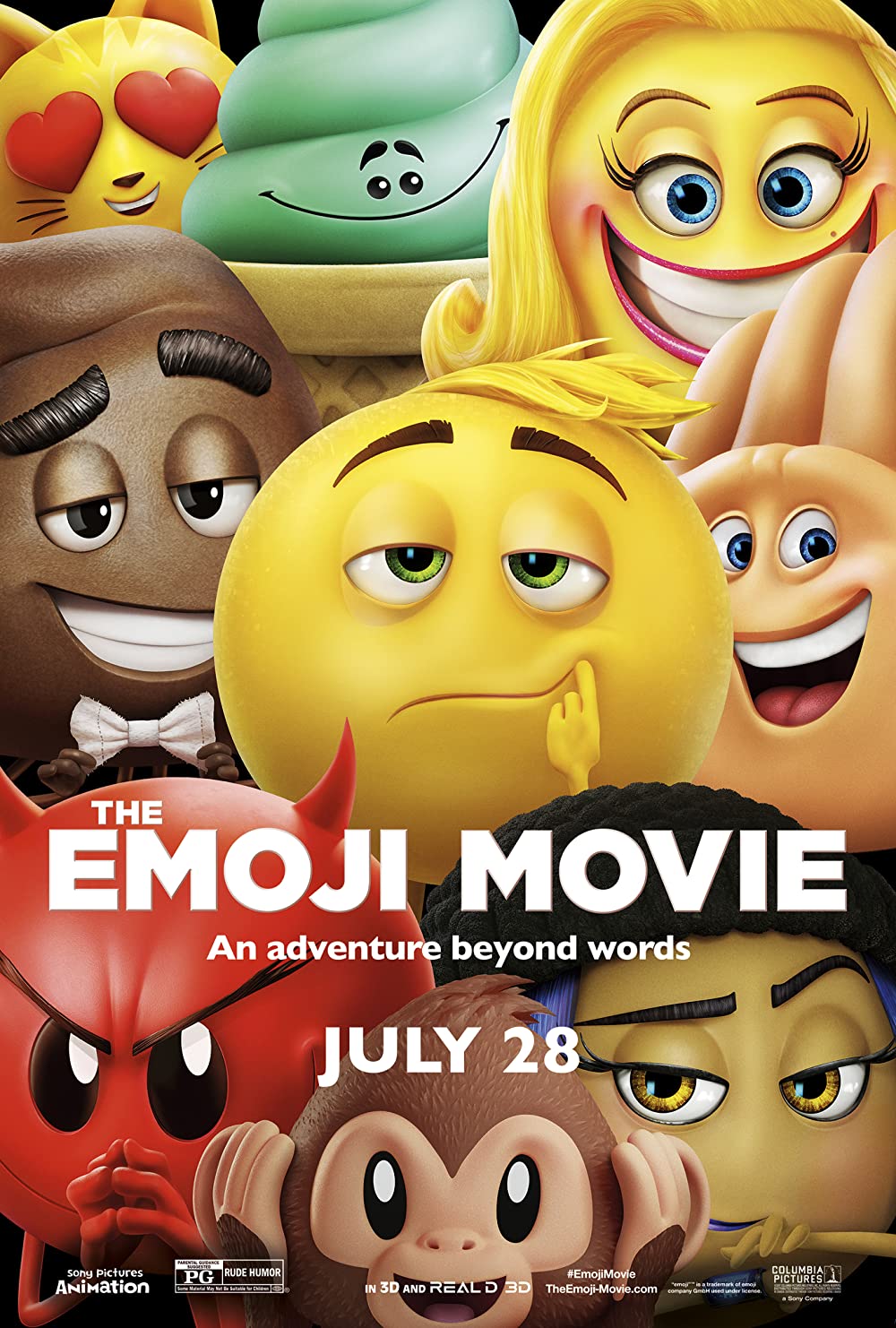 ดูหนังออนไลน์ฟรี The Emoji Movie (2017) อิโมจิ แอ๊พติสต์ตะลุยโลก