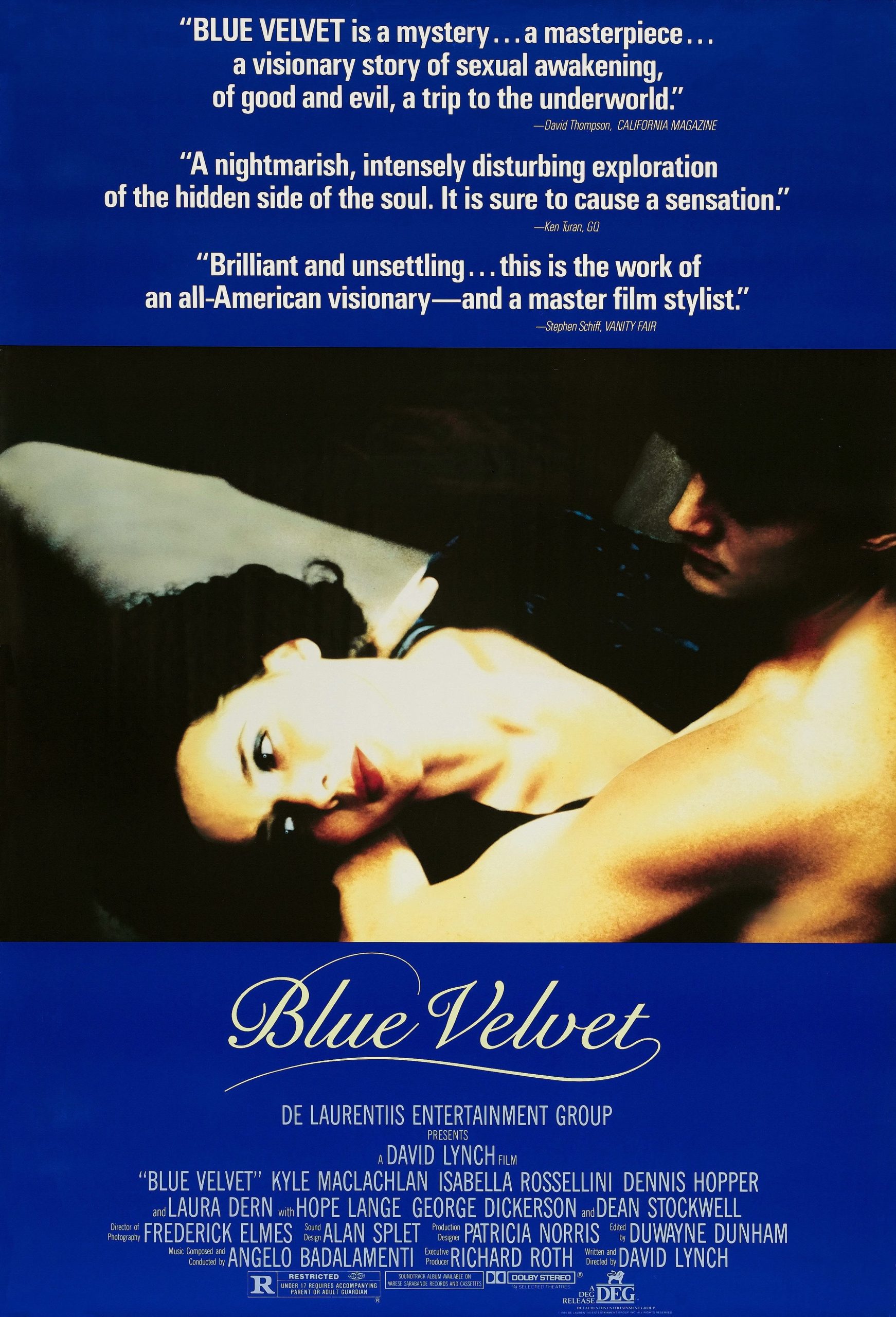 ดูหนังออนไลน์ฟรี Blue Velvet (1986) เมืองทมิฬ ปมมรณะ