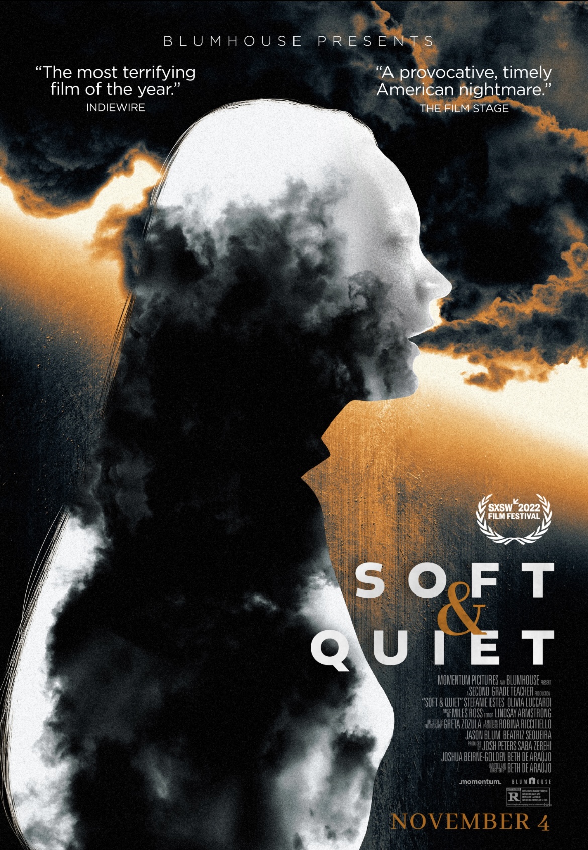 ดูหนังออนไลน์ Soft and Quiet (2022) หนังมาสเตอร์ หนังเต็มเรื่อง ดูหนังฟรีออนไลน์ ดูหนังออนไลน์ หนังออนไลน์ ดูหนังใหม่ หนังพากย์ไทย หนังซับไทย ดูฟรีHD
