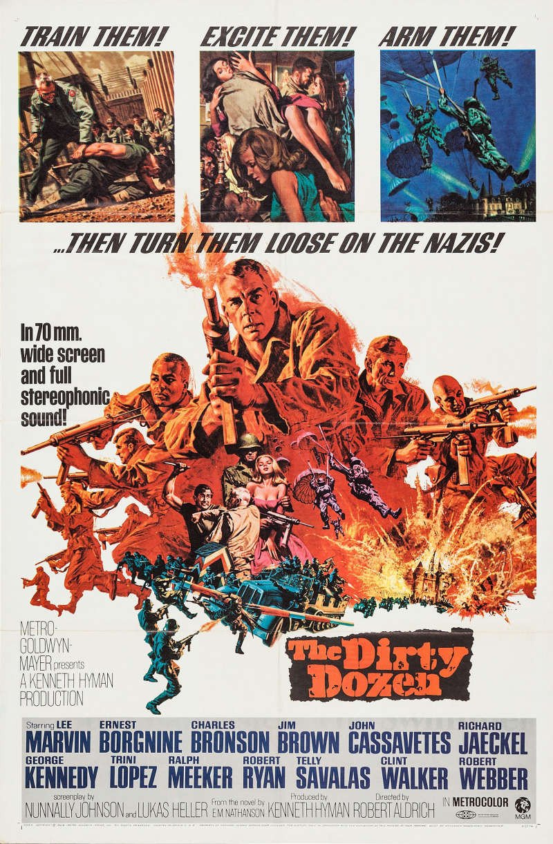 ดูหนังออนไลน์ฟรี The Dirty Dozen (1967) 12 เดนตาย หนังมาสเตอร์ หนังเต็มเรื่อง ดูหนังฟรีออนไลน์ ดูหนังออนไลน์ หนังออนไลน์ ดูหนังใหม่ หนังพากย์ไทย หนังซับไทย ดูฟรีHD